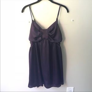 Love, Fire Dark Purple Dress